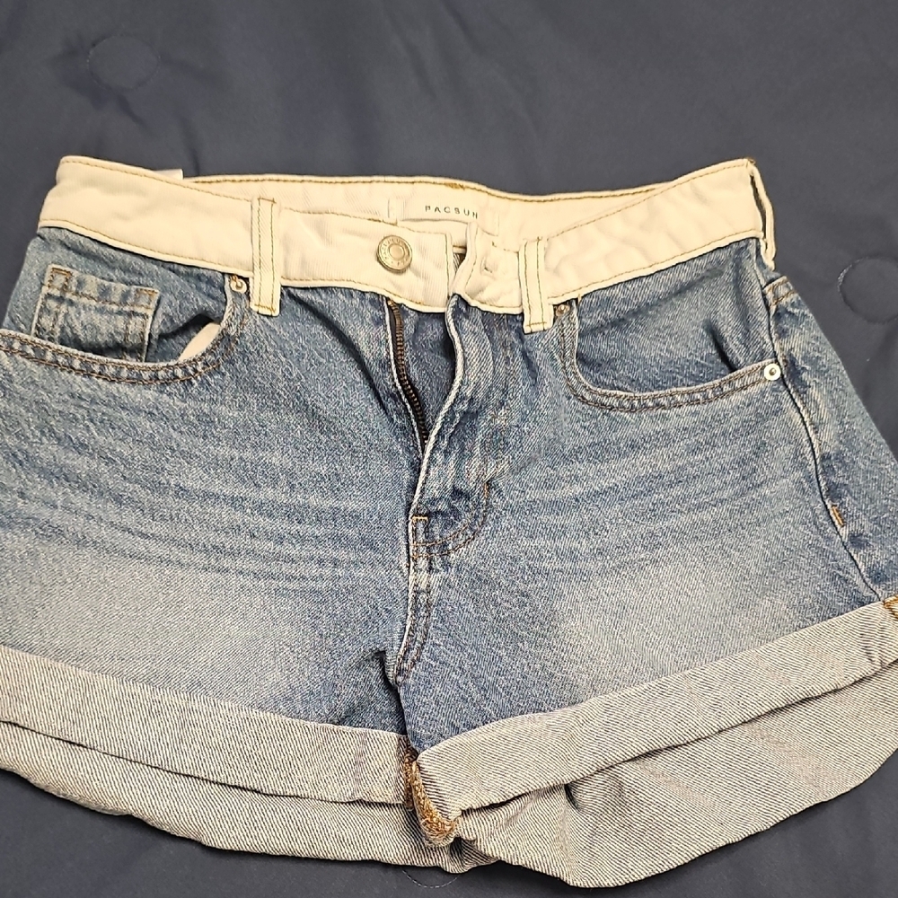 PacSun Women's Light Blue Jean Shorts (#18)